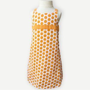 Gymboree Girls Toddler Kids Sleeveless Polka Dot Lined Cotton Sun Dress. 5. 5T.